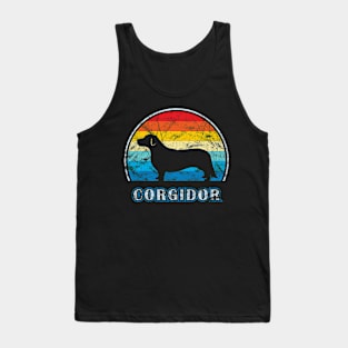 Corgidor Vintage Design Dog Tank Top